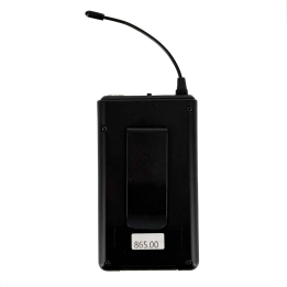 Boîtier émetteur avec microphone serre tete compatible avec AMM-150-2 