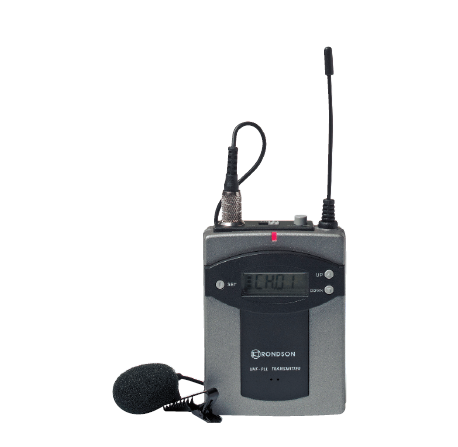 EJ-7XT - Boîtier émetteur UHF 16 Fr. avec micro cravate (TEACHER)