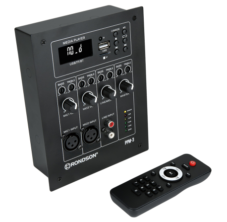 Preamplificatore da parete bianco digitale multimediale