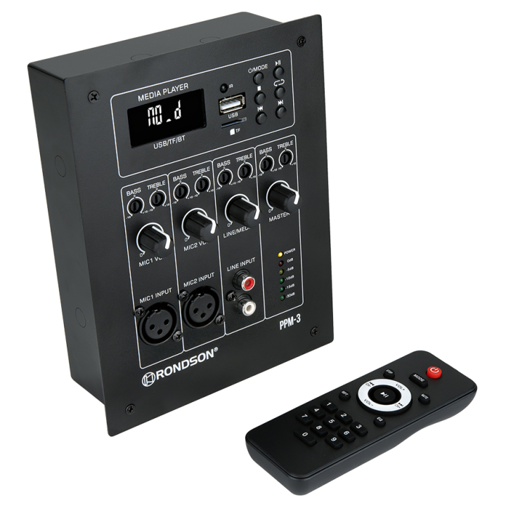 Preamplificatore da parete bianco digitale multimediale
