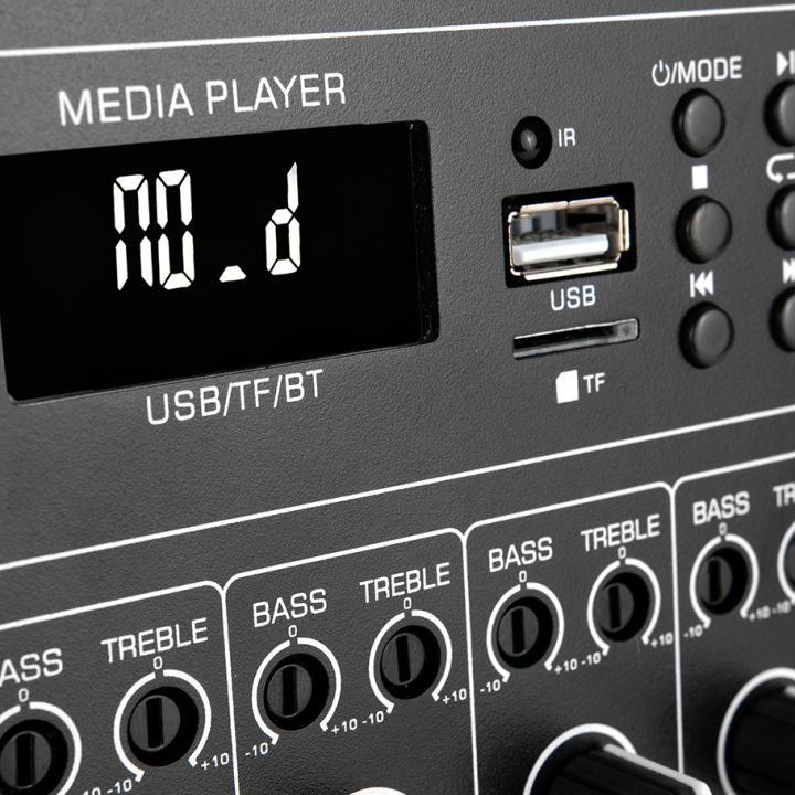Preamplificatore da parete bianco digitale multimediale
