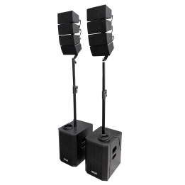 LA-212 Line Array Système d'enceintes amplifiées