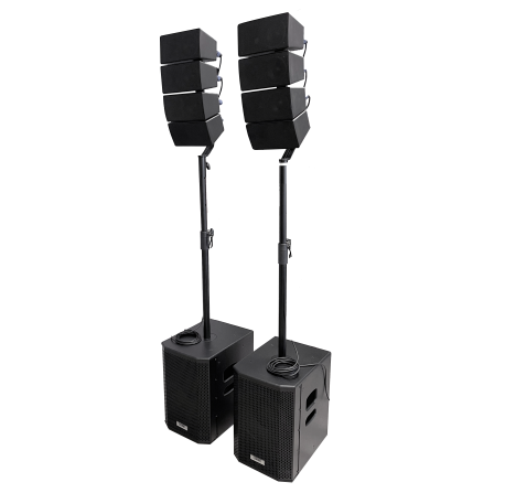 LA-212 Système d'enceintes amplifiées