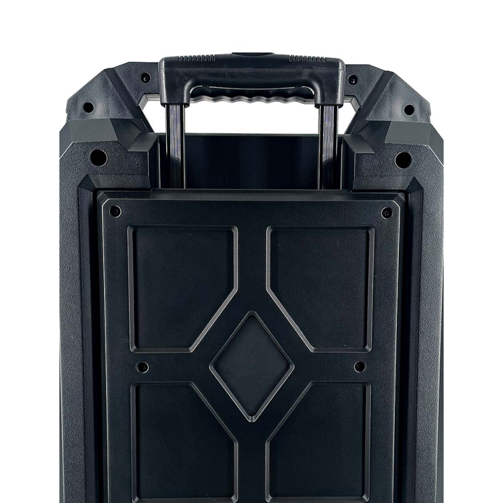 Enceinte amplifiée 100 W avec 2 micros UHF et USB, SD ,MP3 et BLUETOOTH