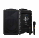 Enceinte amplifiée 130 W avec 2 micros UHF et USB, SD ,MP3, Tuner FM et BLUETOOTH