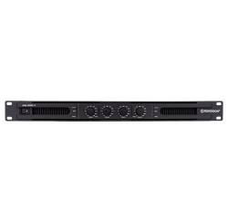 Amplificador de potencia 4 x 300W en 1U clase D