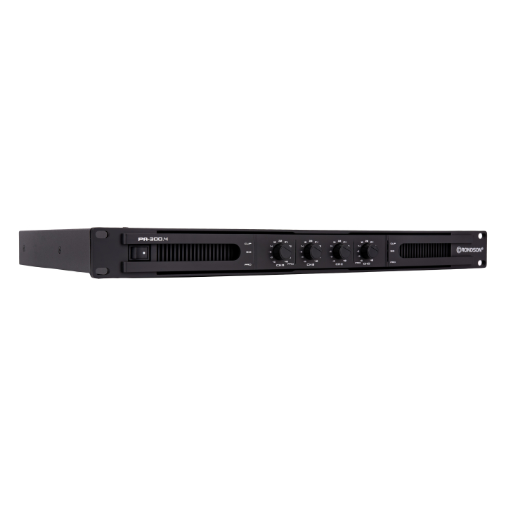 PA-300.4 amplificateur de puissance 4 x 300W vue 2