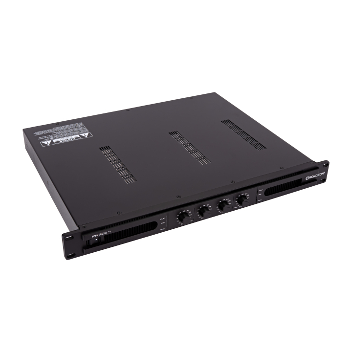 PA-300.4 amplificateur de puissance 4 x 300W vue de haut.