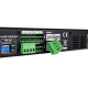 PA-300.4 amplificateur de puissance 4 x 300W vue focus connectique