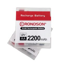 Pack de 50 accus rechargeables NiMH 1.2V-2200mAh