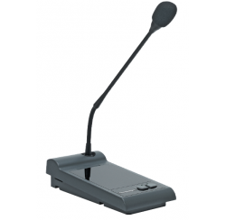 Pupitre de micrófono de llamada compatible con los amplificadores AM 120 6/2 y AM 240 6/2