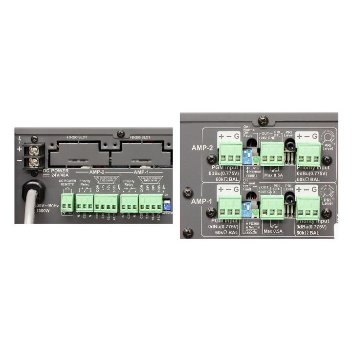 Amplificateur 2 canaux