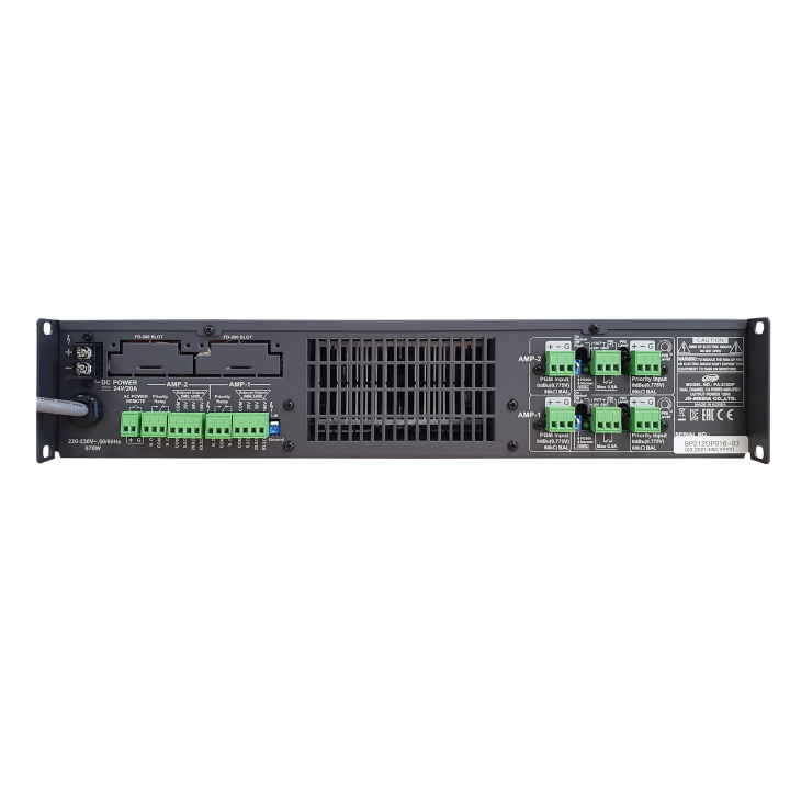 Amplificateur 2 canaux