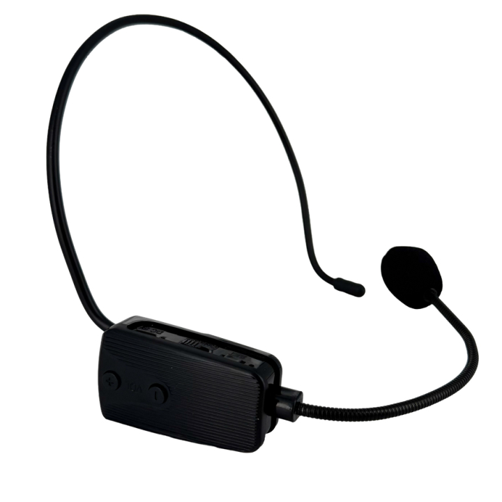 Porte-voix avec micro cravate et serre-tête