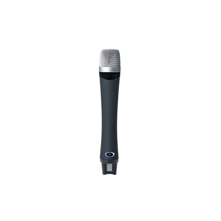 Microphone émetteur UHF main pour système de visite