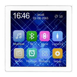 Amplificatore a parete 2 x 15W Bluetooth