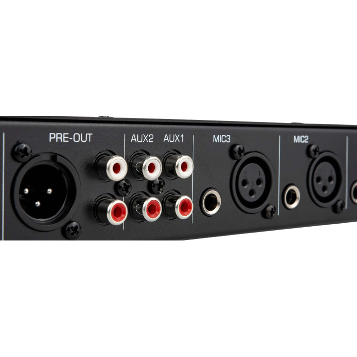 Ampli Mélangeur 120W coupure sono DC-24V