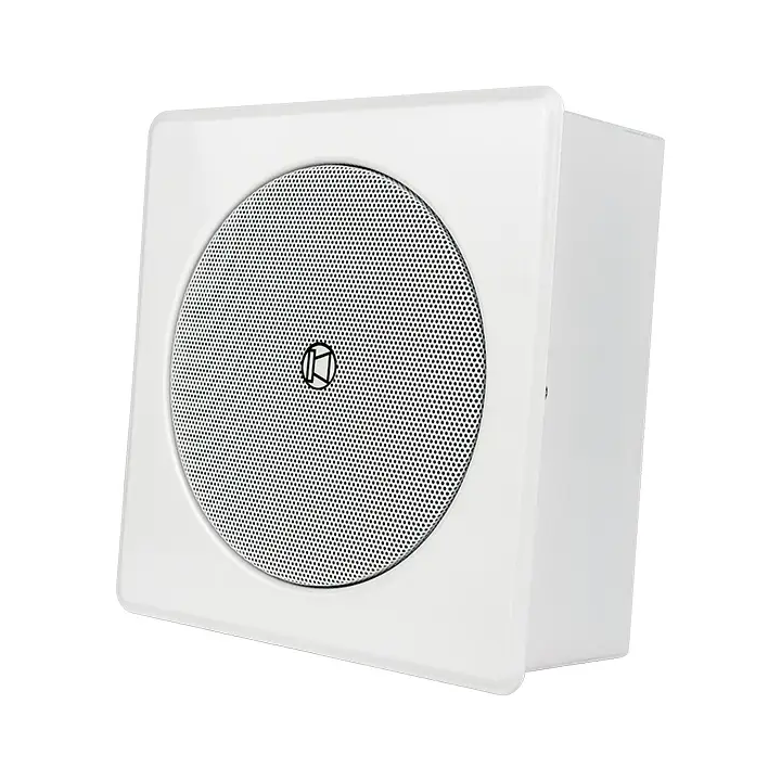Altavoz mural de 6 W, certificado EN5424, color blanco