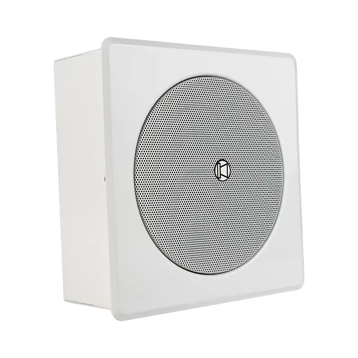 Diffusore da parete 6W certificato secondo la norma EN5424, colore bianco