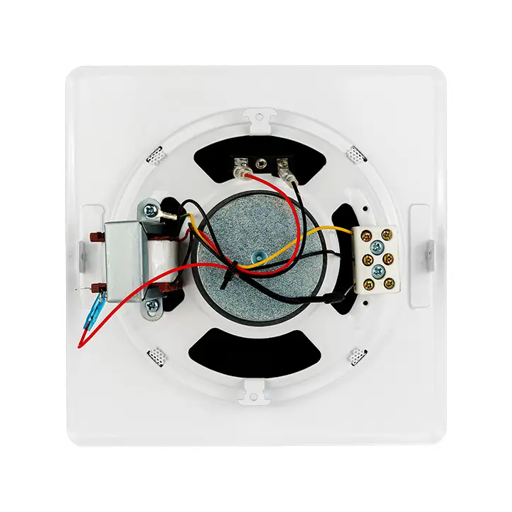 6W wall-mounted speaker certified to EN5424, white
