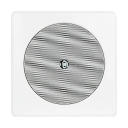Diffusore da parete 6W certificato secondo la norma EN5424, colore bianco