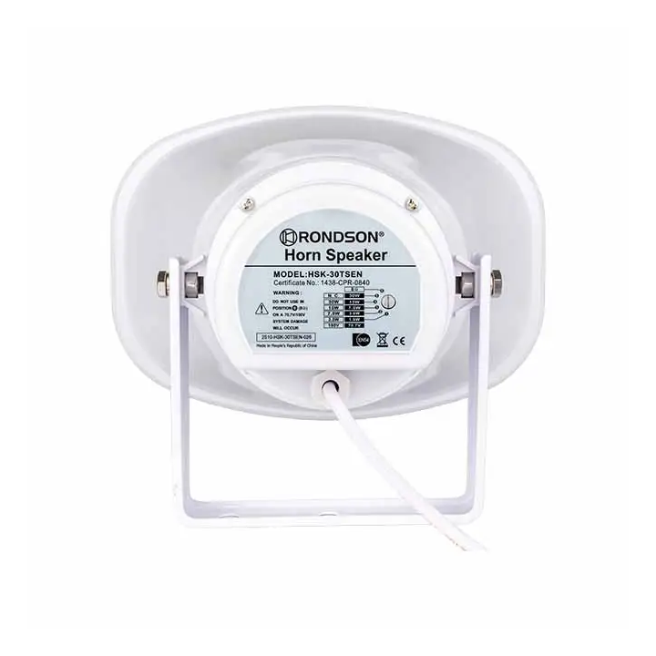 Altoparlante a camera di compressione da 15W certificato standard EN54-24