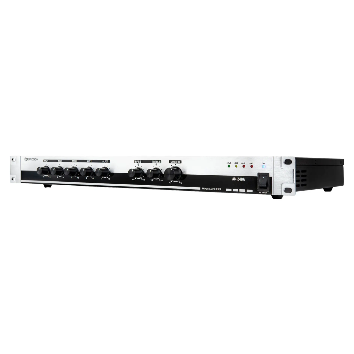 Ampli Mélangeur 240W coupure sono DC-24V
