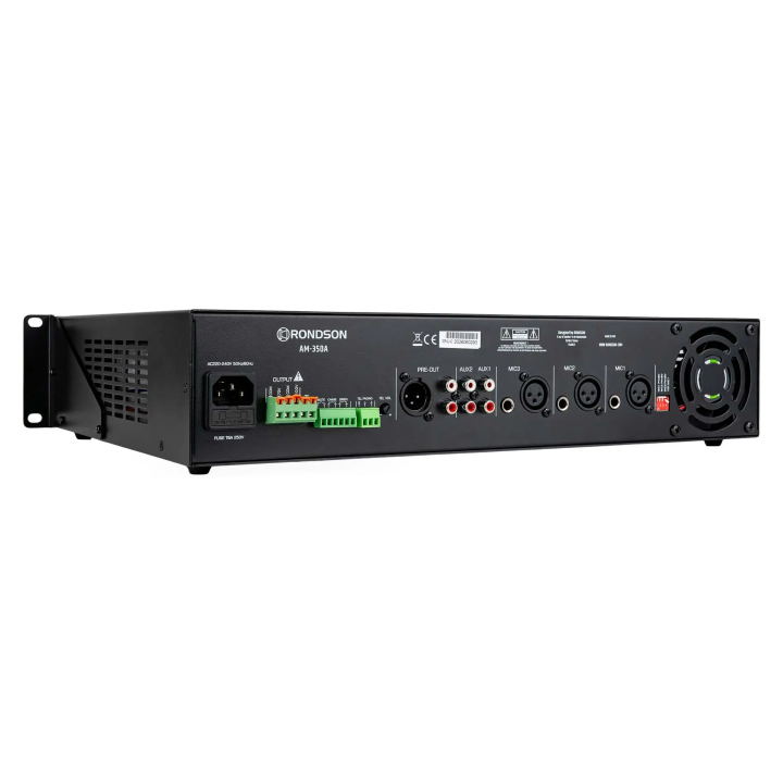 Amplificatore Miscelatore 350W Multimedia taglio sono DC 24V
