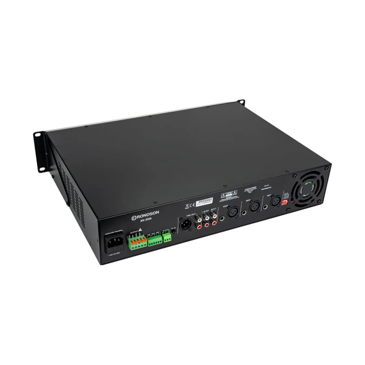 Amplificateur Mélangeur 350W Multimédia coupure sono DC 24V