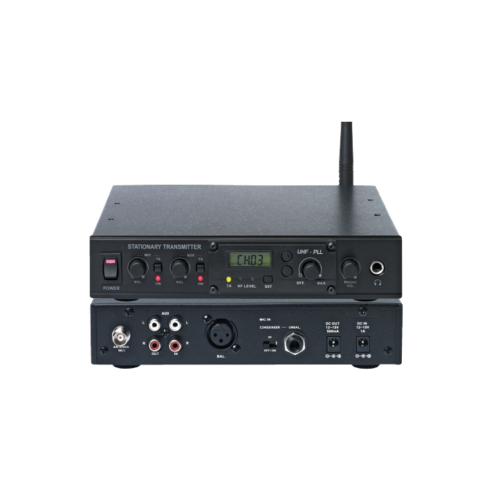 Station émetteur fixe pour système de visite UHF avec 1 récepteur EJ-7R