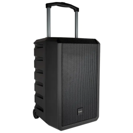 Enceinte portable de 200W URBAN12 - Vue de trois-quarts avant, côté gauche visible