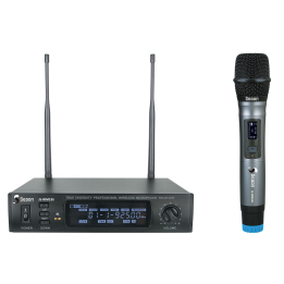 Ensemble Micro Main UHF True Diversity 240 Canaux - JS-WM18S