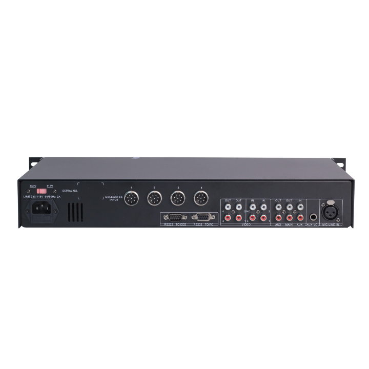 Sistema de conferencias cableado CS-120  – Unidad de control 