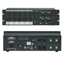 Preamplifier 6 inputs routable to 4 output zones