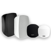 Wall-mounted speakers