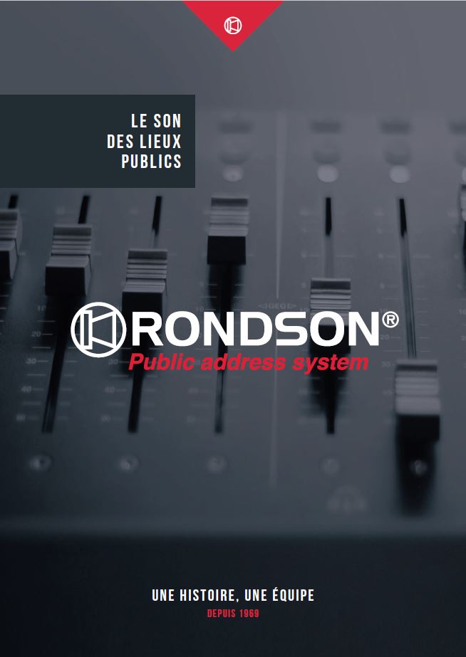 couverture du catalogue corporate rondson