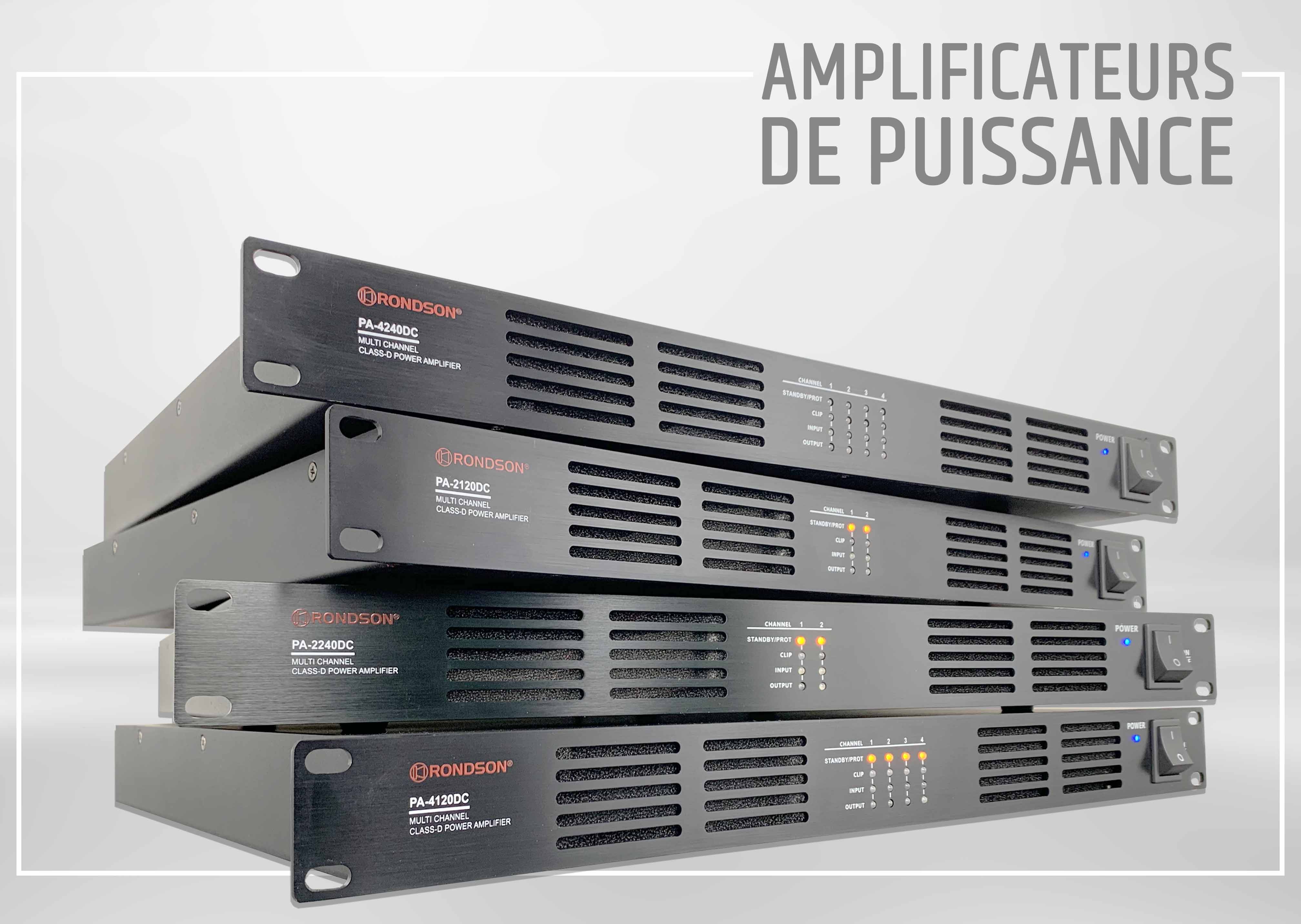 Nouveaux amplificateurs de puissance !