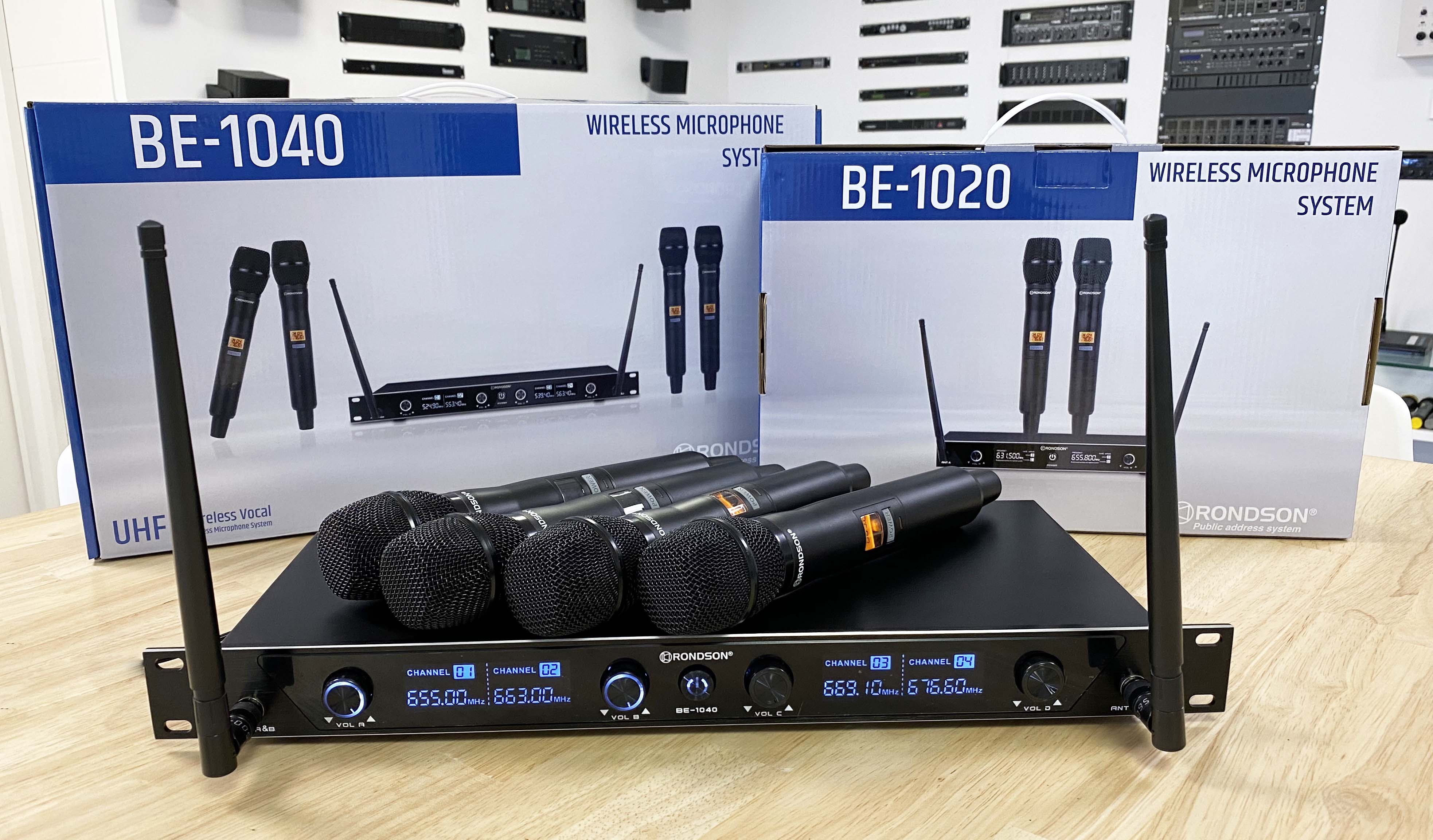 RONDSON COMPLÈTE SA GAMME DE MICROPHONES SANS FIL UHF
