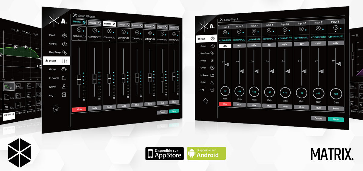 MATRIX : Matrice Audio Digitale