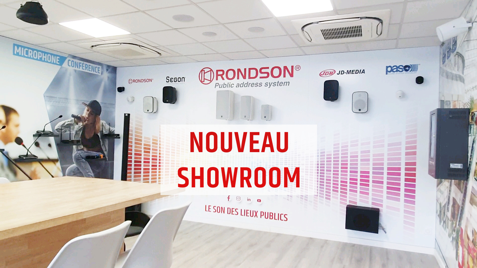 Nouveau Showroom, Nouveau Design, Nouveau Matos !