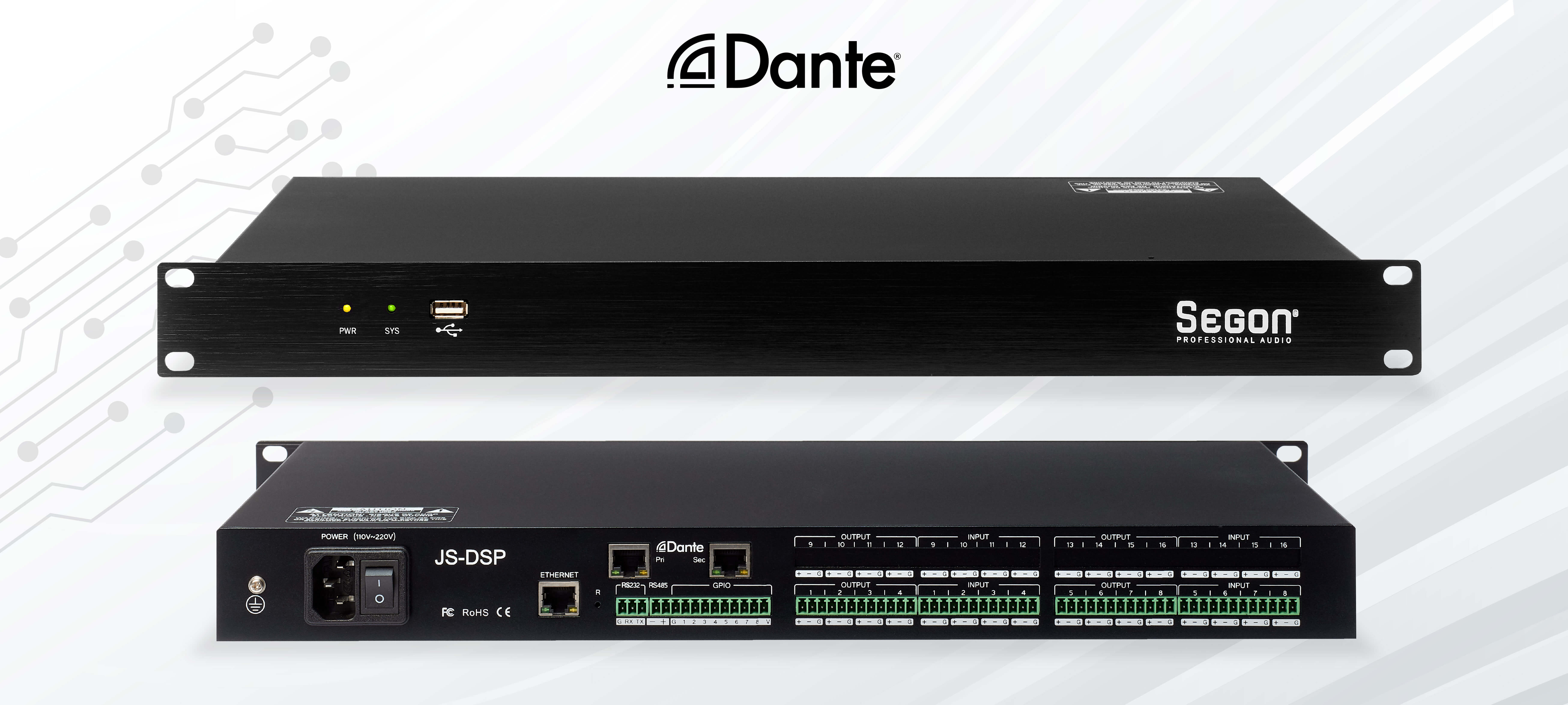 MATRICE AUDIO NUMÉRIQUE - MODULE DANTE