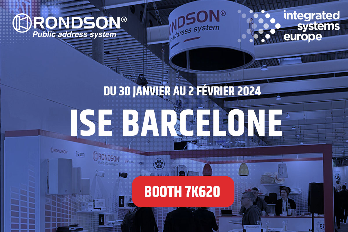 Rendez-nous visite à l'ISE 2024 de Barcelone !