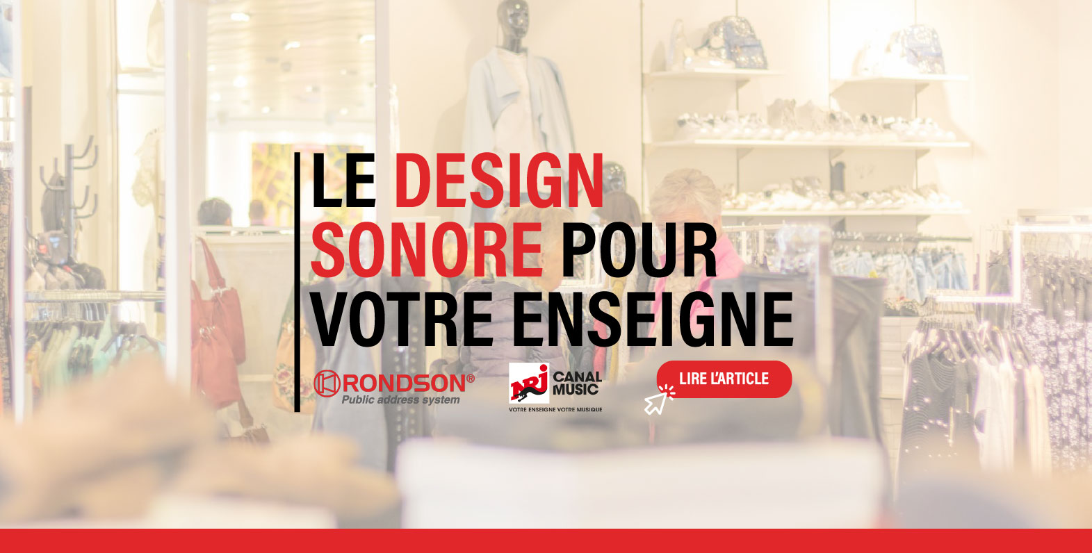 Sonorisation professionnelle pour retail : comment améliorer votre design sonore